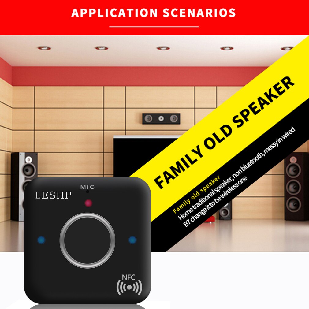 2 in 1 Bluetooth wireless receiver transmitter auxiliary adapter 3.5mm Jack Audio for TV home sound system car stereo