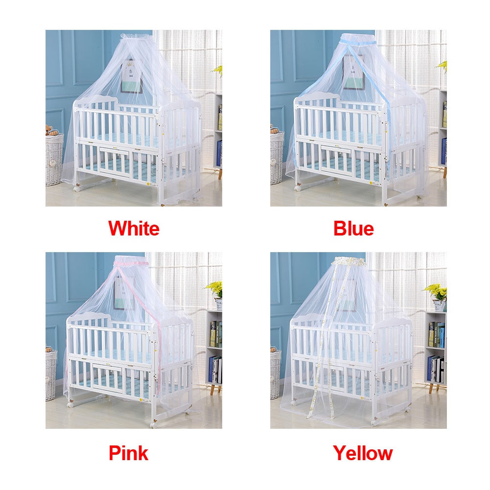 Summer Fly Insect Protection Curtain Dome Newborn Mesh Bedroom Infant Decoration Safe Baby Bedding Portable Mosquito Net Kids