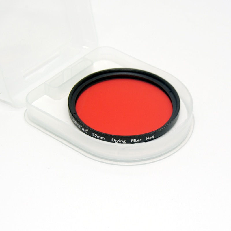Waterdichte Rode Filter voor Duiken Onderwater Fotografie Camera Behuizing Gopro Xiaomi Yi Kleur Conversie 37mm 52mm 58mm 67mm filt