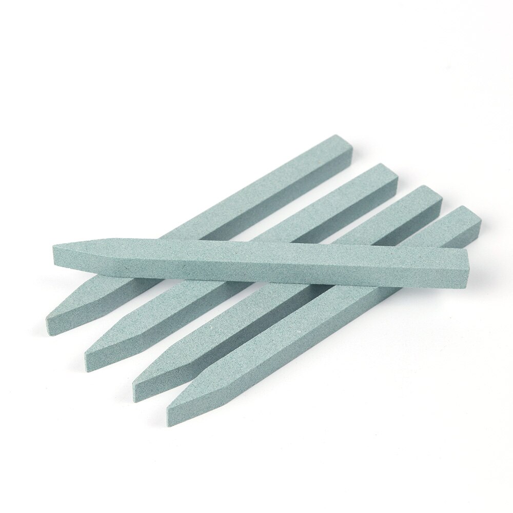 5 Pcs Nail File Cuticle Remover Nail Buffer Quartz Scrubs Steen Slijpen Staaf Gel Polish Manicure Nail Gereedschap JI1000