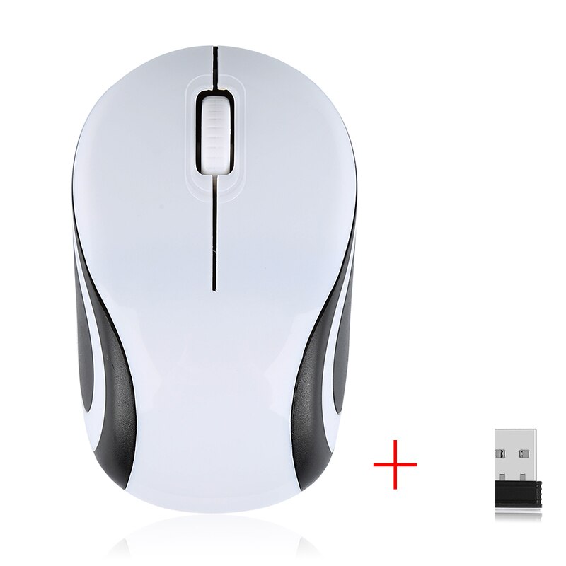 High-end USB Wireless Mouse USB Receiver Optical Computer Wireless Gaming Mouse Ergonomic Mice For Laptop PC Sound Silent: 4