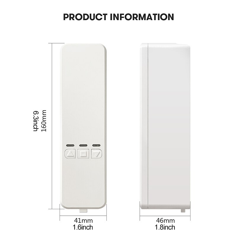 Tende a rullo motorizzate intelligenti a catena, Tuya WiFi telecomando con controllo vocale avvolgibile elettrico per tende a motore funziona con Alexa/Google