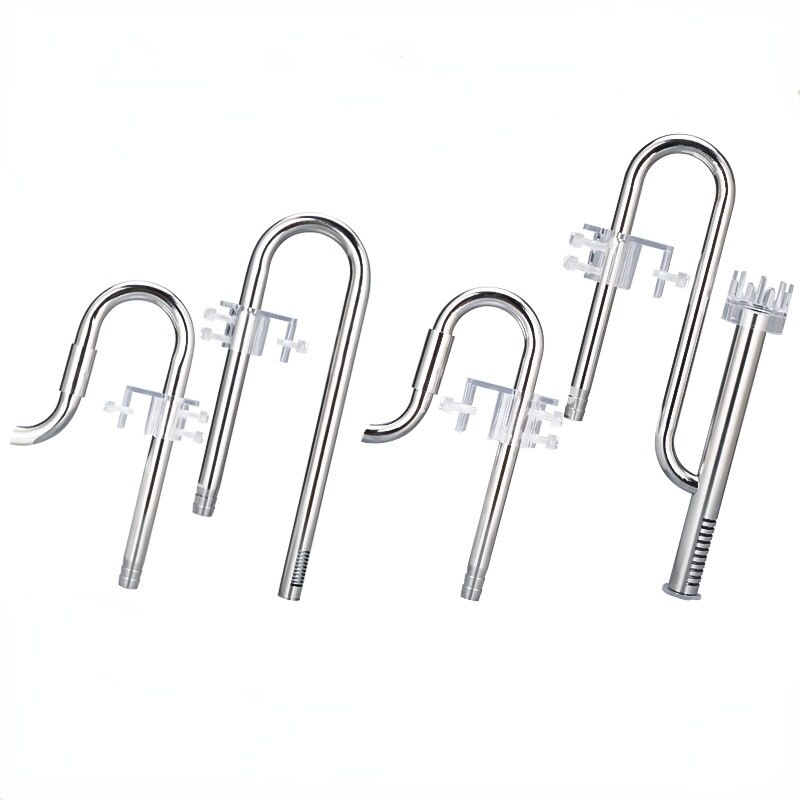 Aquarium Filter Rvs Externe Filter Accessoires Inlaat En Uitlaat Water Verwijderen Olie Film Lelie Buis Aquarium Filter