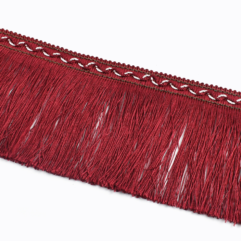 Flecos de borla de 1/2M para ropa, banda para ajuste de encaje, cortina, cinta textil para el hogar, borlas, vestidos, flecos recortados, accesorios de costura DIY: M / Oro