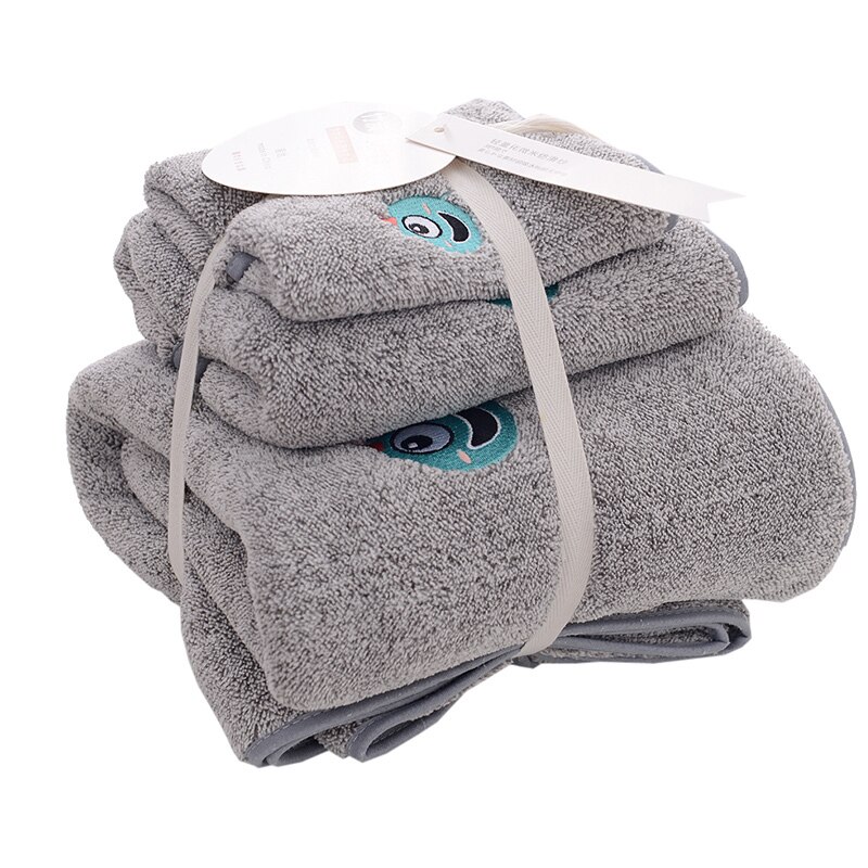 3pcs/set Coral Velvet Towel Set 35x75/70x140cm Super Absorbant Face Bath Towel Home Hotel Quick Dry Bathroom Towel: Set 4