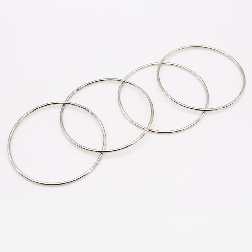 1 Set King Magic 4 Chinese Ring Magic Tricks Linking Rings Set Magician Gimmick Close Up Magic Illusions