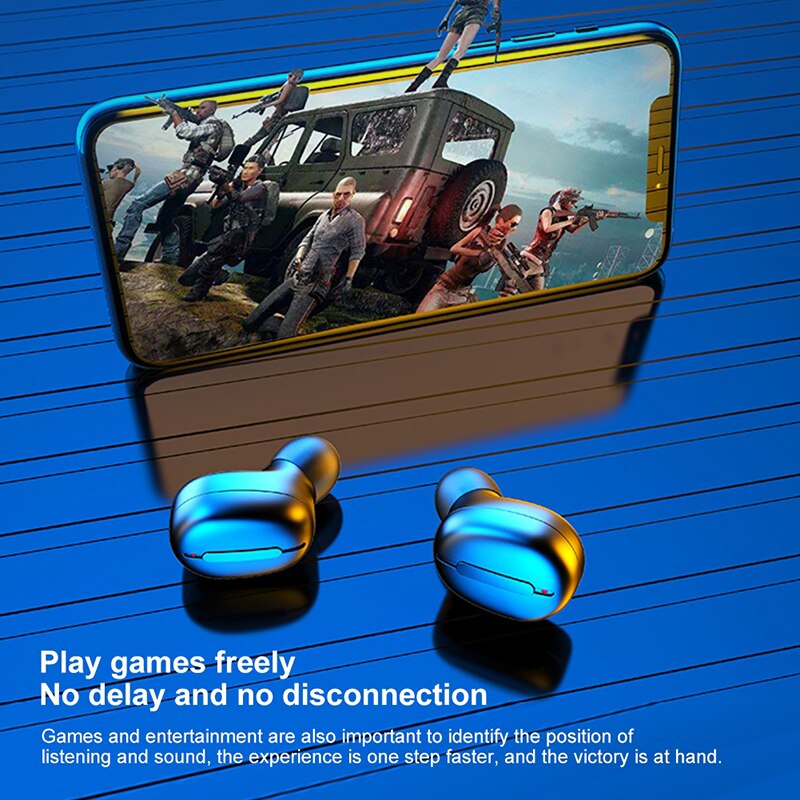 Date S8 TWS sans fil écouteur Bluetooth 5.0 écouteurs Sport écouteurs casque avec micro pour téléphone intelligent Xiaomi Samsung Huawei LG