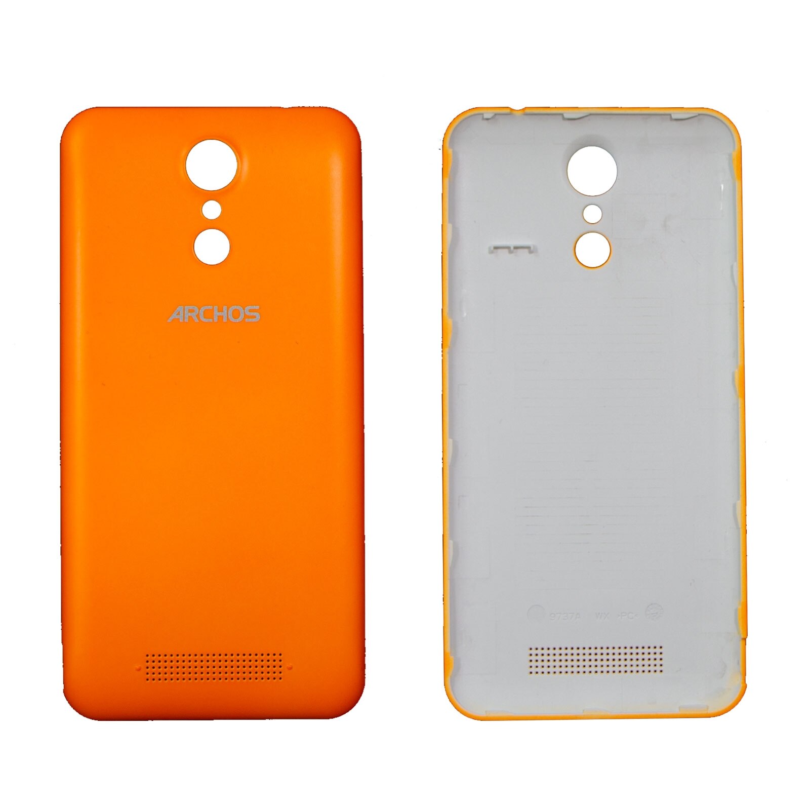 Hintere abdeckung Archos 45 Neon- 4,5 "Orange Neon- Ersatz Original