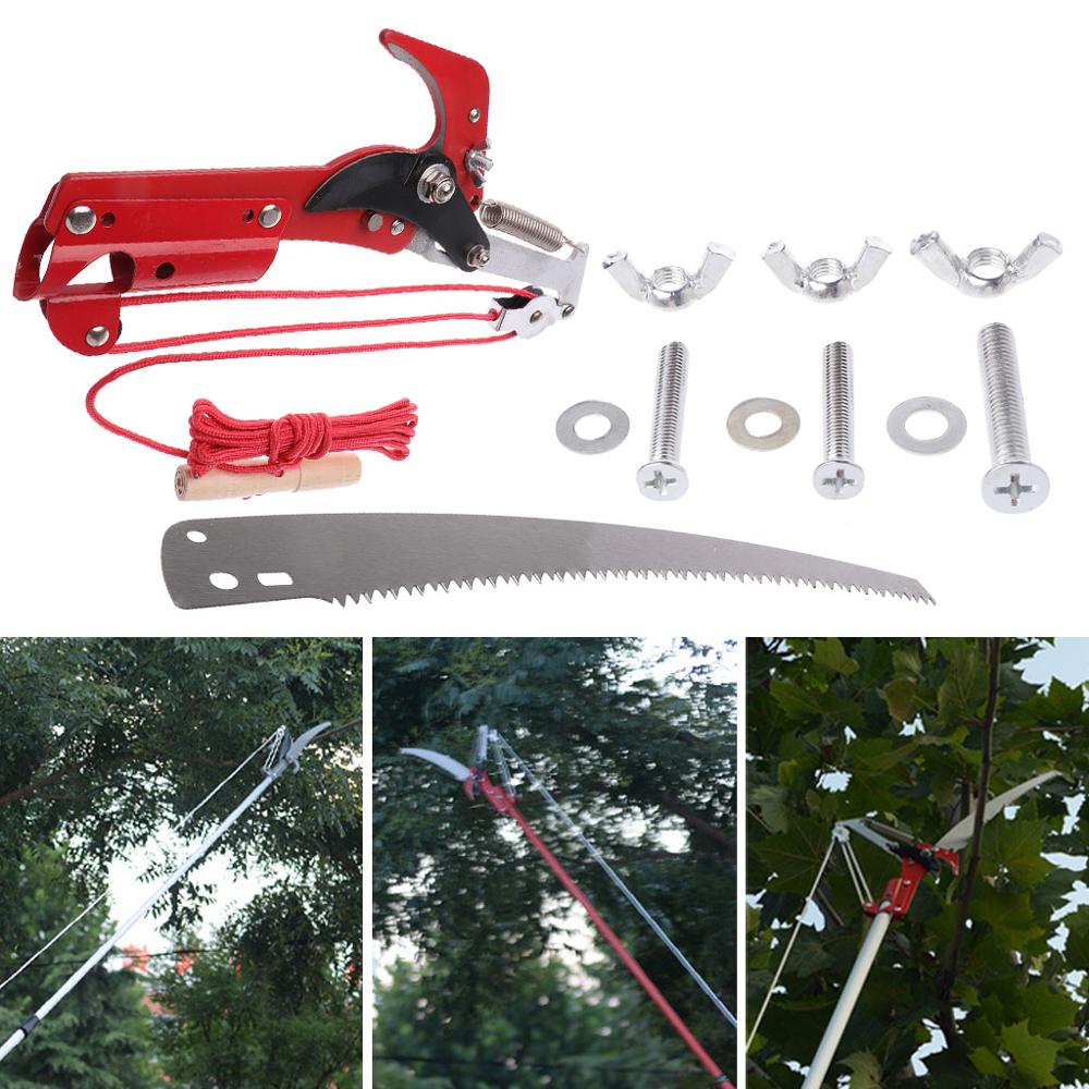 High-altitude Extension Lopper Branch Scissors Extendable Fruit Tree Pruning Saw Cutter Garden Trimmer Tool