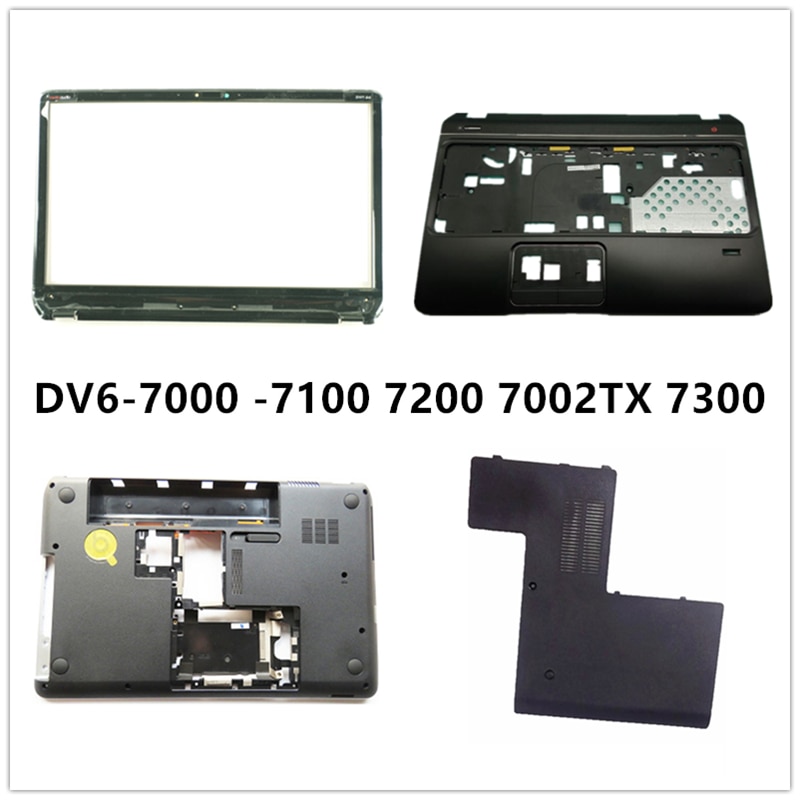 ordinateur portable pour HP DV6-7000 -7100 7200 7002TX 7300 Palmrest couvercle supérieur ou couvercle de Base inférieur boîtier inférieur/RAM couverture Memery