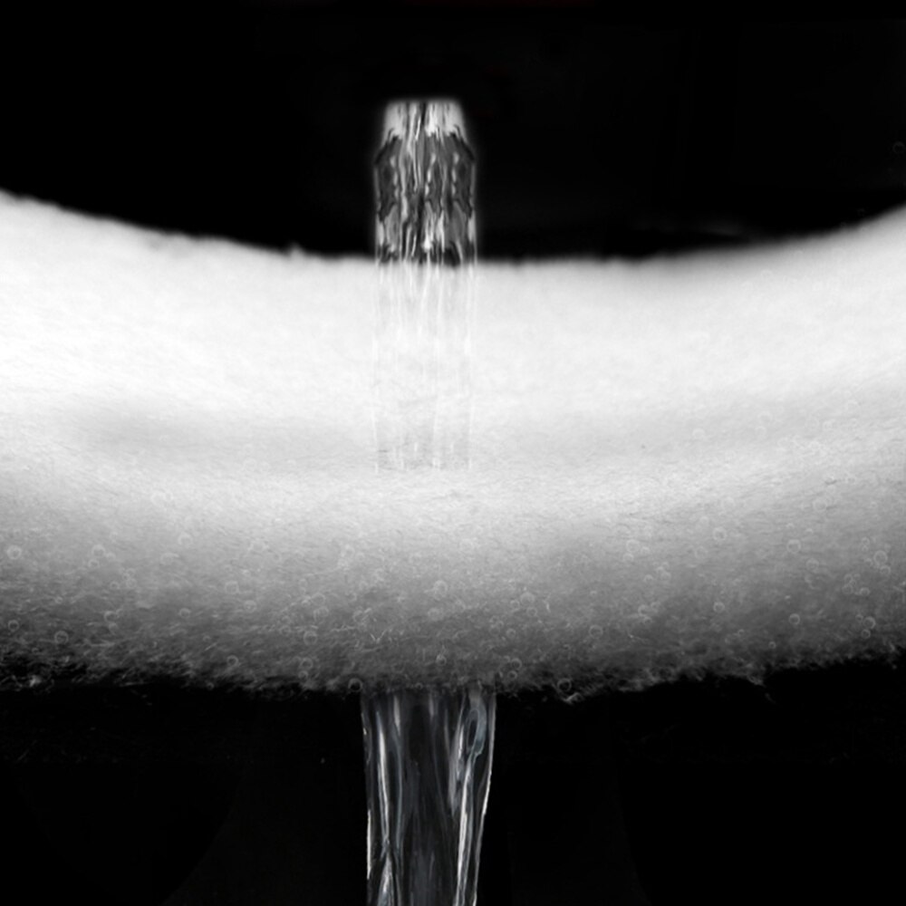 Aquariumfilter katoen aquarium biochemisch katoenfilter witte vezel vijver biochemisch filter schuim filterspons 2m x 12cm