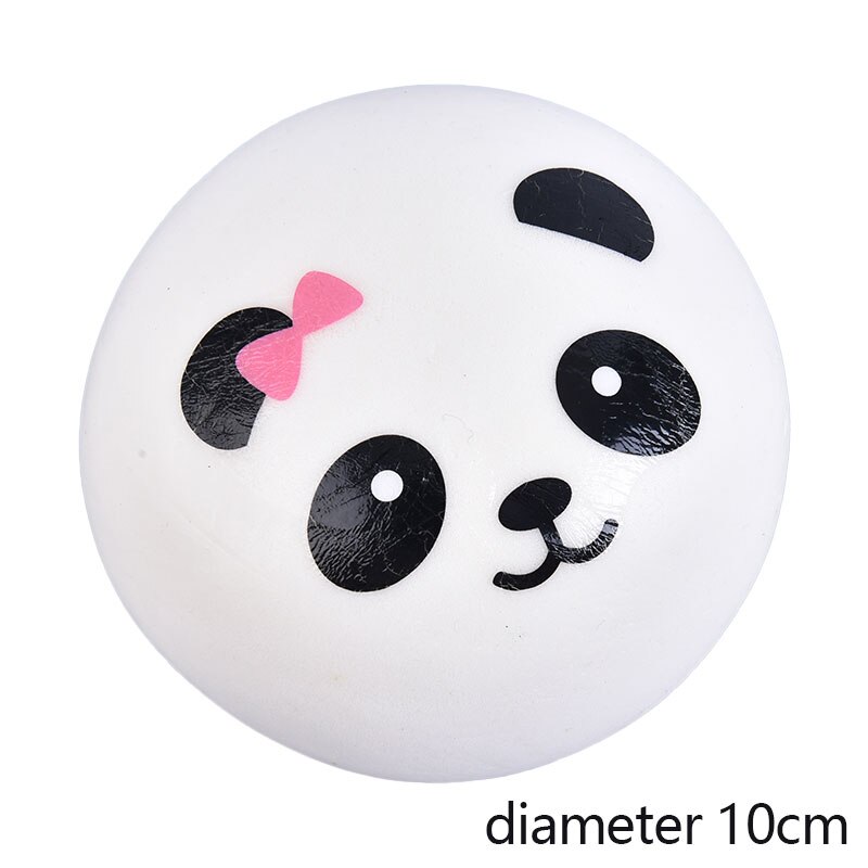 4/7/10cm panda stressverlichters, langzaam stijgende decompressie speelgoed sleutelhanger, kinderspeelgoed: 10cm