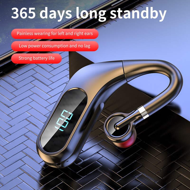 KJ10 wireless 5.0 Bluetooth noise cancellation headset with display technology full Bluetooth headset audiophile headphones