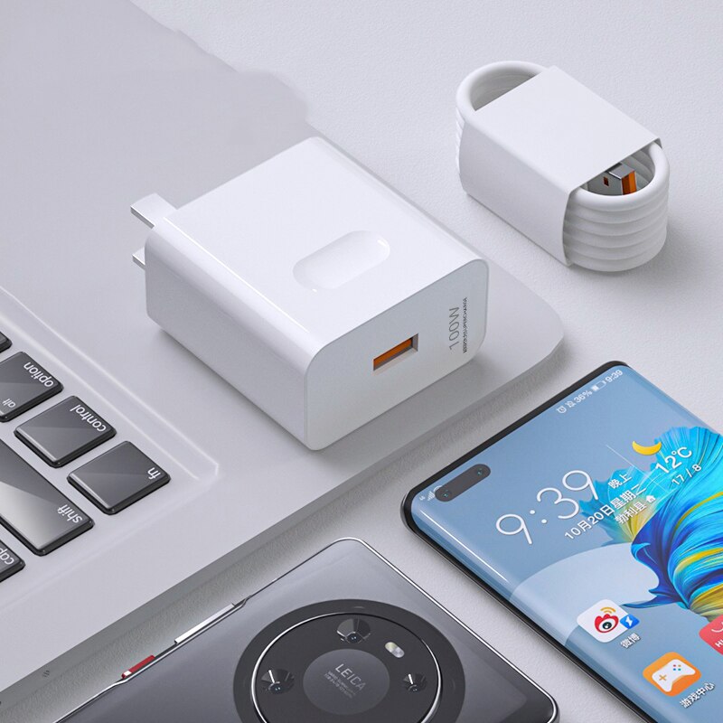 100W Super Fast Charger 6A Type C Cable For Honor Magic3 4 pro 50 60SE Huawei Nova8 9 Mate40 Phone MagicBook Pro 14 15 16 Tablet