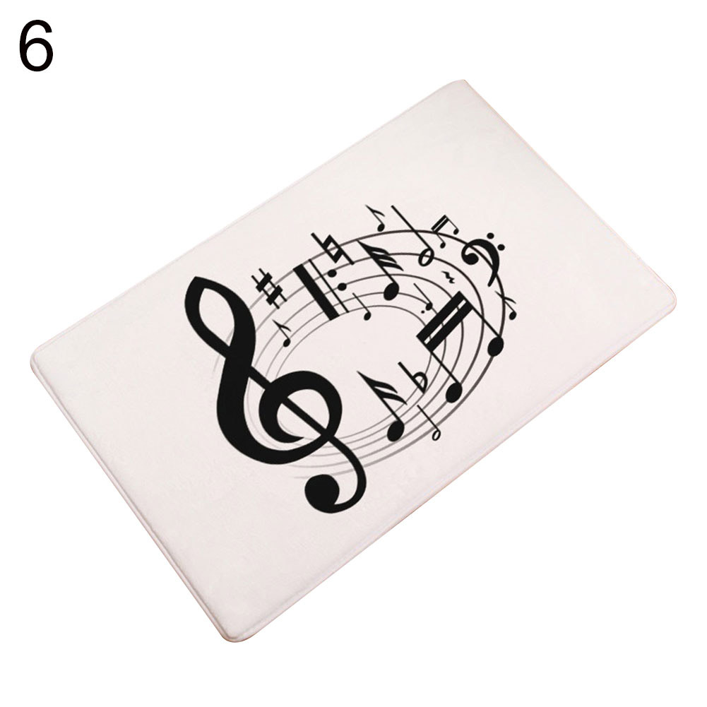 Tastiera di pianoforte Nota Porta del Corridoio Zerbino Ingresso Pavimento Tappetini non-scontrino Da Bagno Moquette del Pavimento Zerbino Complementi Arredo Casa di Natale Tastiera di pianoforte: 6