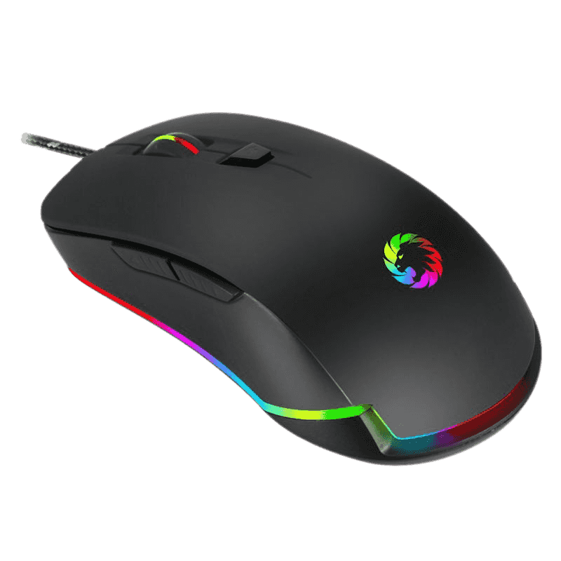 MG7 2 IN 1/USB wired gaming mouse,3200DPI/IC704A, along with softwarer define marco function/RGB light