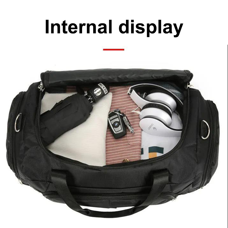 Multifunction Sport Gym Bag Men Women Handbag Waterproof Fitness Travel Backpack Large Capacity Yoga Training Duffel Bag