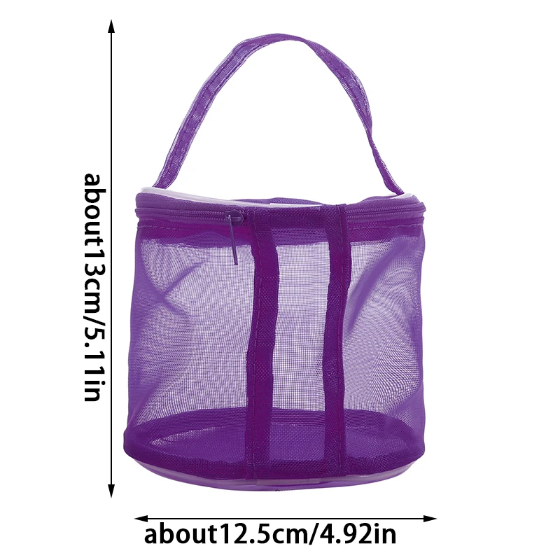 Tragbare Garn Lagerung Tasche Hohl Mesh Stricken Wolle Garn Taschen Häkeln Garn Handtasche Organizer Weben Werkzeuge Nähen Zubehör