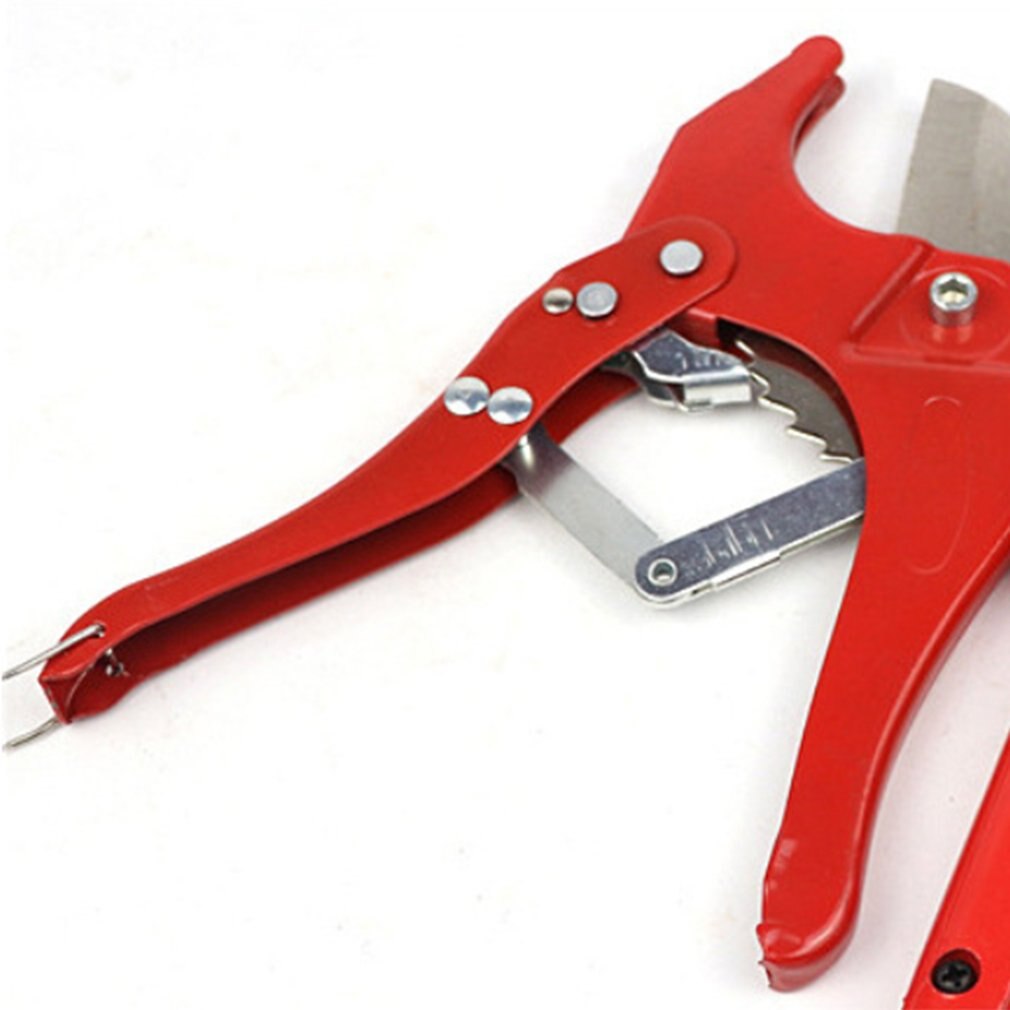 Pvc Aluminium Plastic Pijp Water Tube Tubing Hose Cutter Schaar Mes Gesneden Ratel Sanitair Tool Hand Tool Red