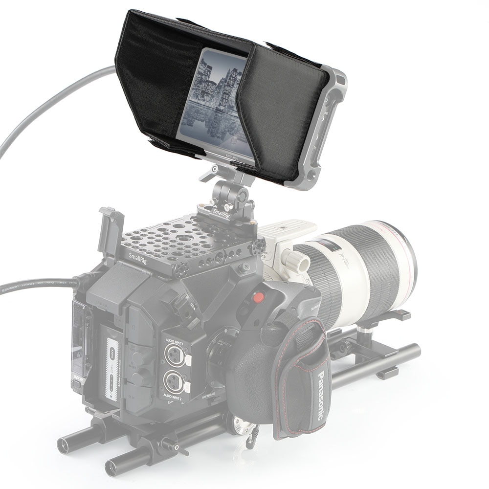 Smallrig Lcd-scherm Zonnekap Voor Atomos Ninja V 5 &quot;4K Hdmi Opname Monitor Kooi Zon Shield Hood- 2269