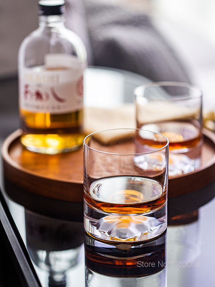 Verre à Whisky en cristal, crâne Cool, visage à l&#39;ancienne, fond de diable, verre surélevé, Chivas, gobelet à Whisky, XO Brandy, gobelet reniflard