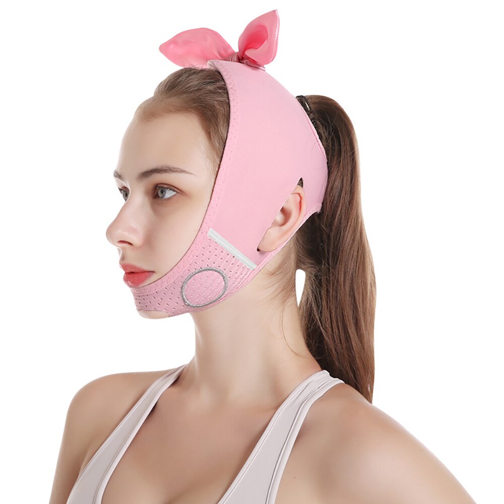 Élastique Double menton réducteur visage minceur sangle v-line Up visage levage pansement Facial Anti-rides sangle soins du visage mince outils