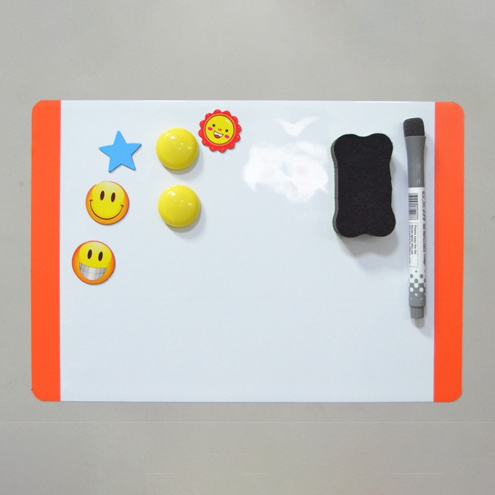 Magnetkort  a4 blødt magnetisk whiteboard tegnebord til køleskab køleskab  e20