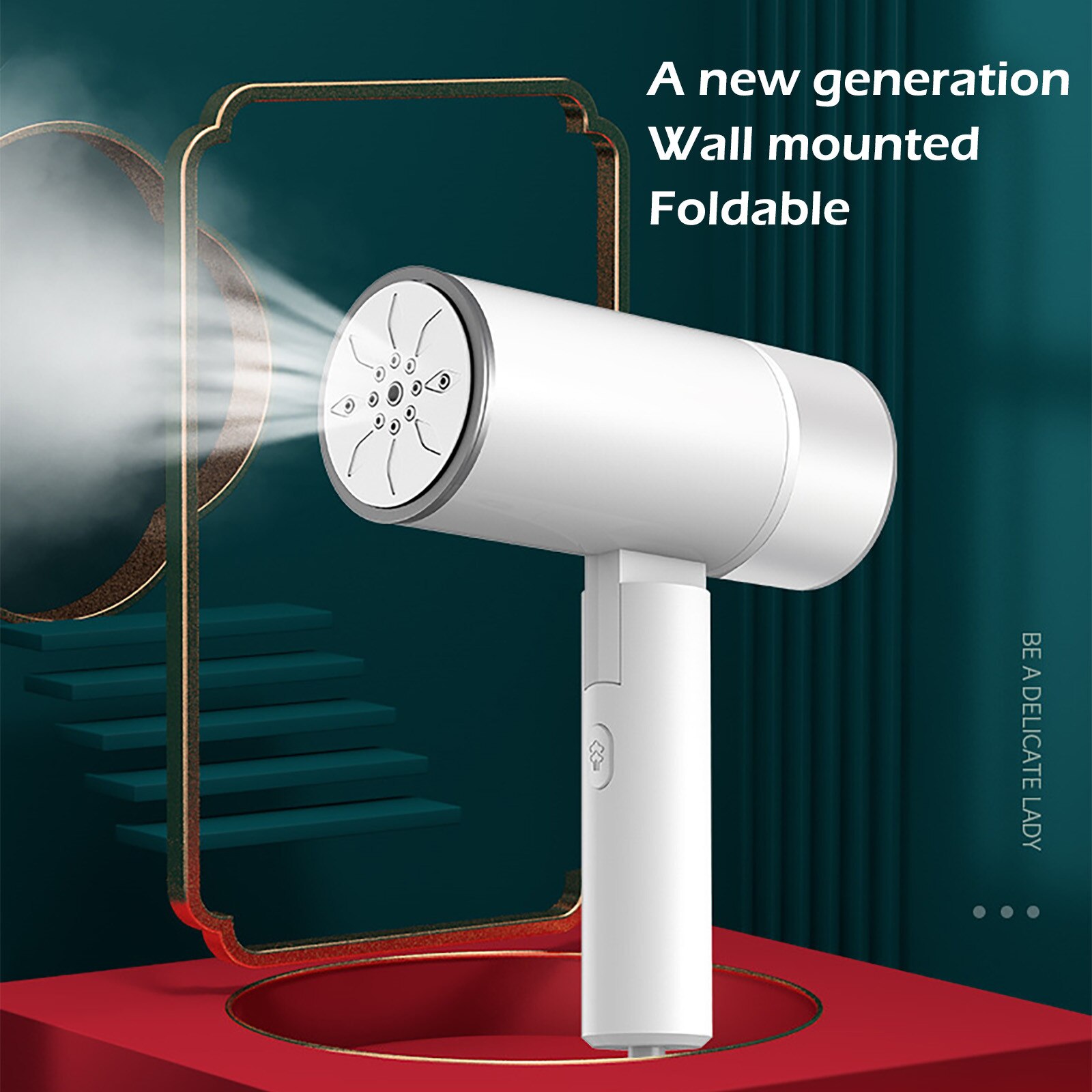 Steam Iron Garment Steamer For Clothes Travel Iron Handheld Hanging Iron Household Folding Portable Ironing Steam Irons#g30