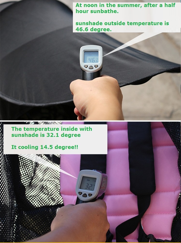 Universell barnvagnstillbehör solskydd solskydd solskyddskåpa uv -resistent hatt passar babyzenes yoyo yoya+ barnvagn barnvagn