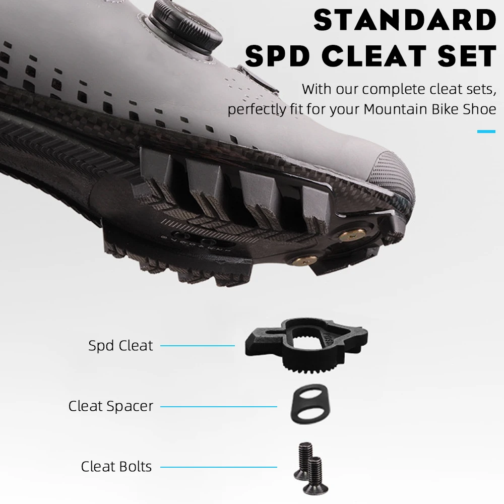 RYET MTB Pedal SPD Clipless Ultralight Mountain Bike Pedals Bicycle Dual Platform Footboard Clipless Cycling Bike Parts