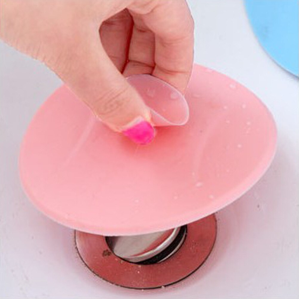 1Pcs Water Plug Rubber Circle Silicon Drain Plug Bathroom leakage-proof Stopper Sink Basin Laundry Sink Bathtub Stopper