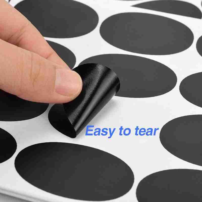 Waterproof Chalkboard Kitchen Spice Label Stickers Stickers Blackboard Bottles Home Tags Jars Labels E2R6