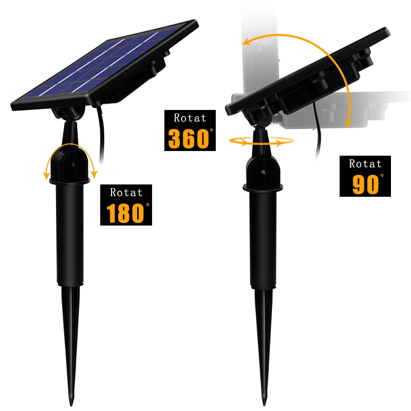 12 glödlampor solar ljusslinga vattentät edison 48ft solar glödlampor dekorationsbelysning för graden gård uteplats träd varmvit