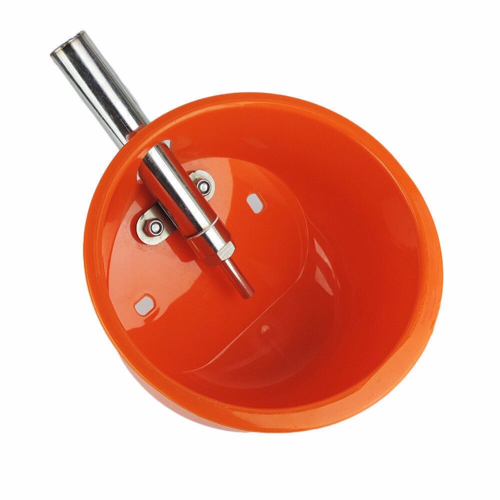 Automatic Water Feeder Plastic Trough Bowl Piglets Goat Sheep Dog Farm Animal L