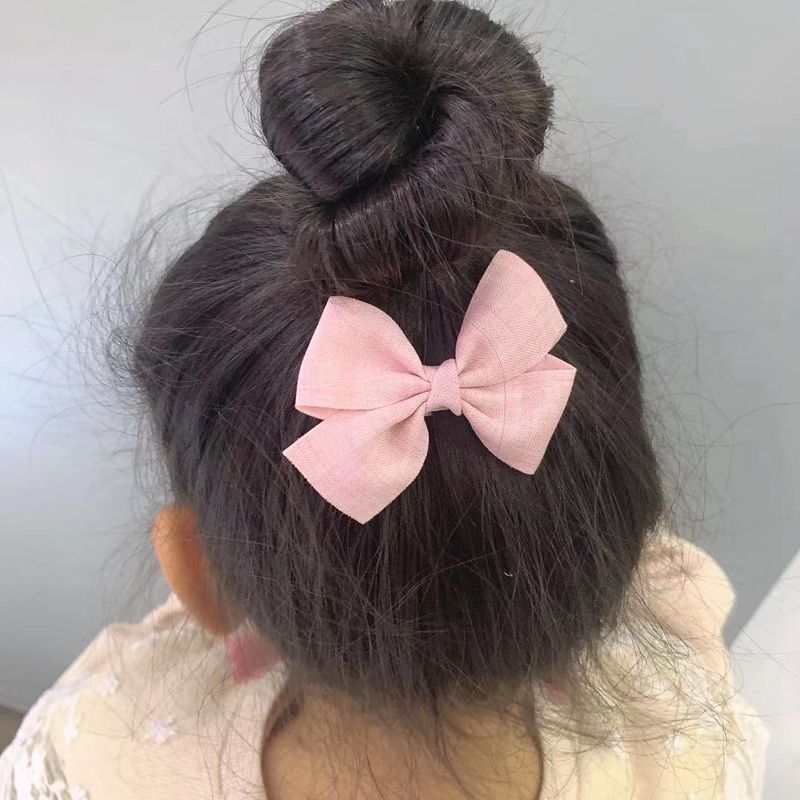 Pinzas para el pelo para niña pequeña, lazos con flor de colores, horquilla para niña pequeña, accesorios para el cabello para bebé, , 1 Uds.