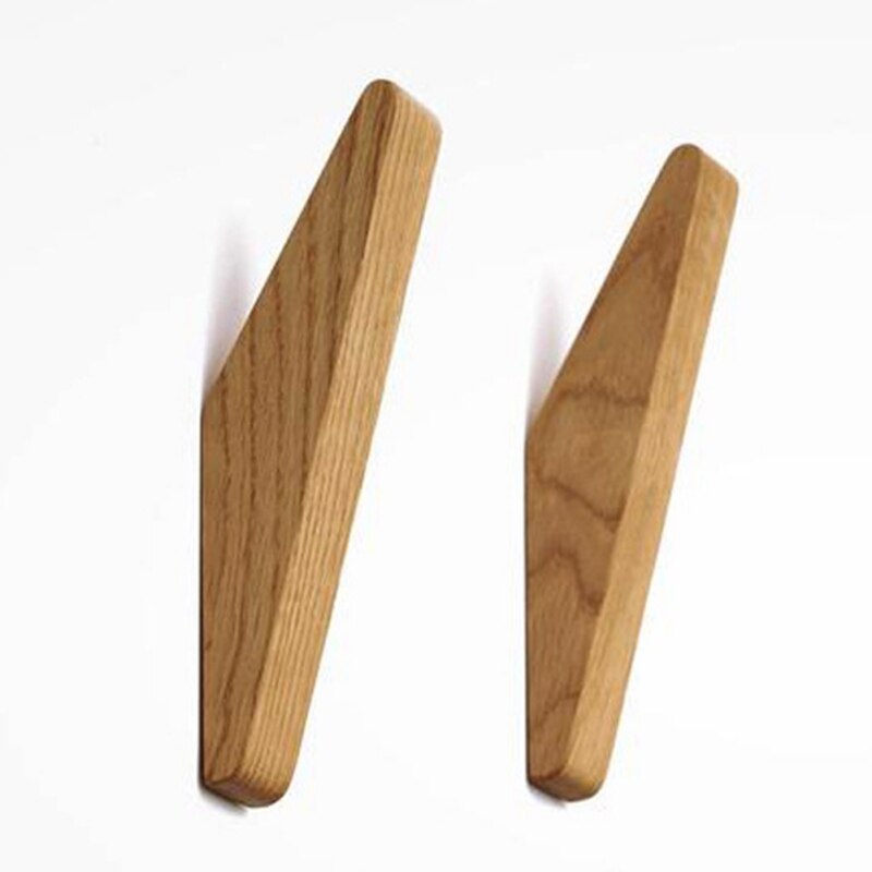 Wanddecoratie kledinghanger kapstok tuinhaak houten haak decoratieve sleutelhanger wandhanger