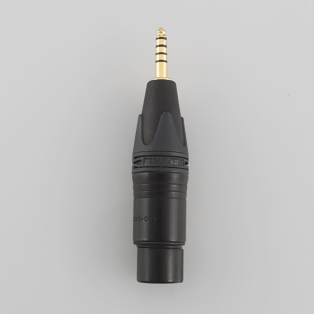 Neutrik 4 Pin Xlr Female Naar 4.4Mm Evenwichtige Mannelijke Vergulde Adapter Man Vrouw Plug