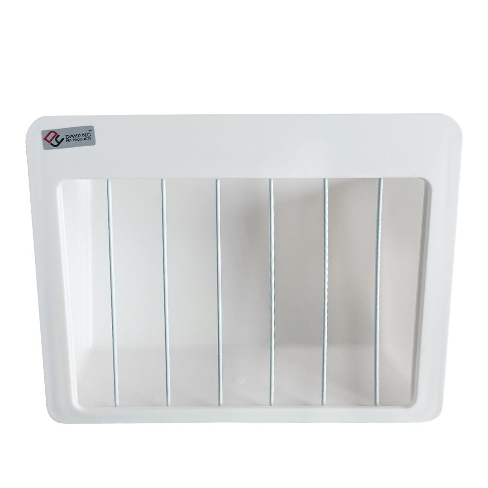 Rabbit Hay Rack Bunny Hay Feeder Rabbit Cage Hay Dispenser Hay Storage Holder: Default Title