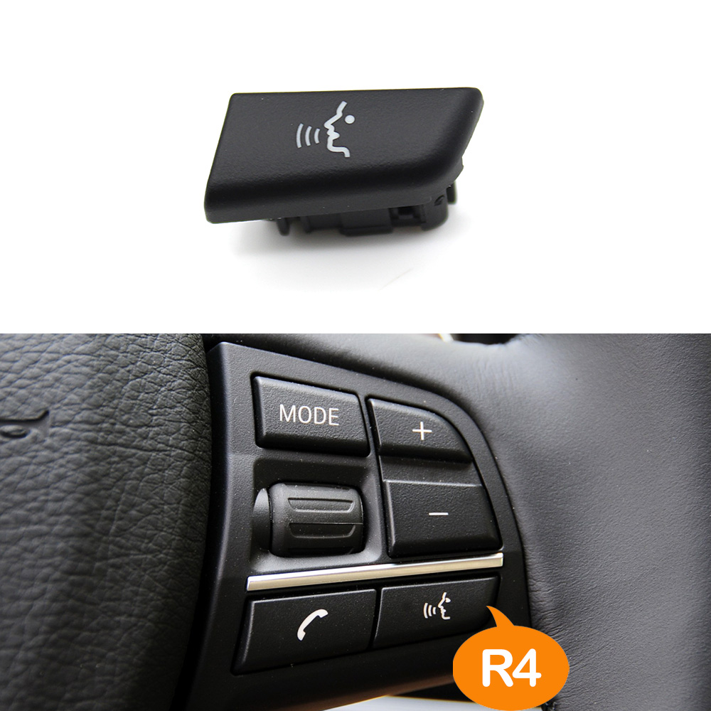 Botones para volante de coche, límite de velocidad, Control de crucero, llaves de teléfono para Serie F F20 F22 F30 F34 F36 F10 F11 F07 F12 F01 F02 F25 F15: Marrón