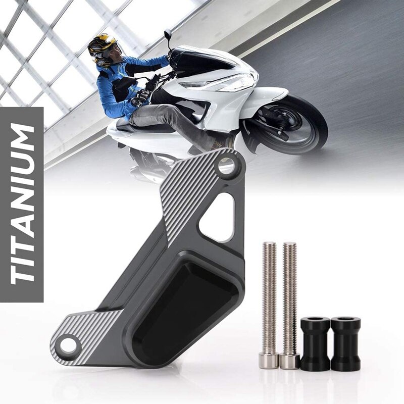 Pinza de disco delantero CNC para motocicleta, Protector de freno Brakecaliper, accesorios de cubierta para Honda PCX125 PCX150 2004