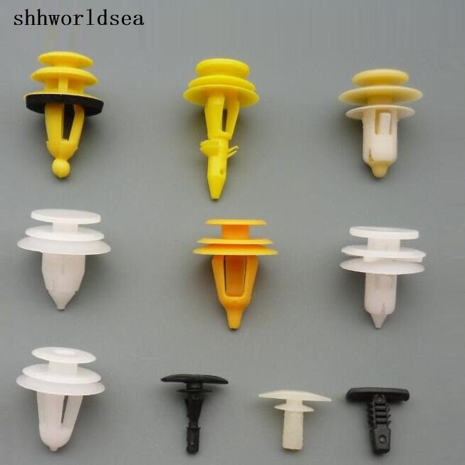 shhworldsea 100PCS panel wykończenia drzwi samochodu uchwyt weatherstrip retainer panel wykończeniowy klips tylnej klapy dla jeep dla toyota