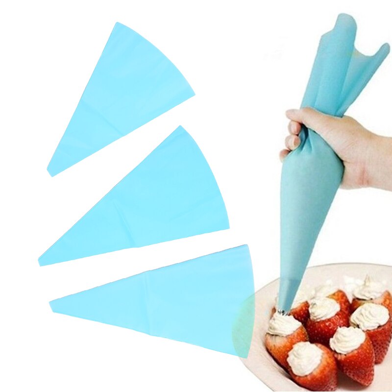 Reusable Silicone TPU Pastry Bag Piping Cake Pastry DIY Cupcake Decorating Pastry Bags Kitchen Cakes Supplies