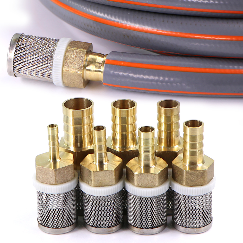 1pc 6-19mm Durcheinander Widerhaken Pagode Schlauch Adapter 304 Edelstahl Bildschirm Filter Vorfilter Garten Bewässerung Pumpe Filter Verunreinigungen