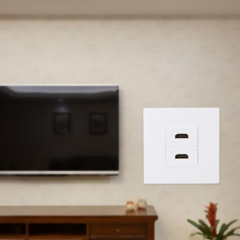86 tipos de enchufe de pared, HDMI, alta definición, Digital, TV, Cable de red, salida-