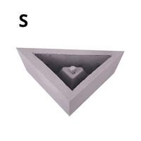 Fioriera di cemento Stampo in silicone Rombo A Forma di Esagono Geometrico Decorazione Della Casa Del Mestiere Invasatura Piante Succulente Cemento Vaso di Stampi: C