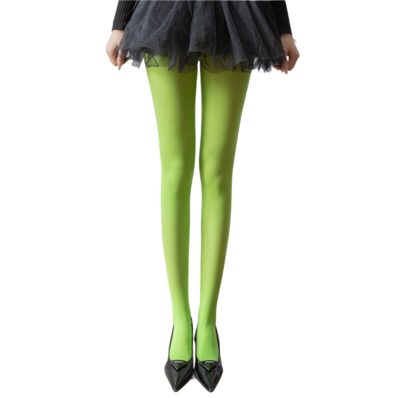 2025 Lente vrouwen 80D Denier Fluwelen Ondoorzichtige Panty Dames Kleurrijke Panty Stretch Panty Dressing Dopamine Kleuren