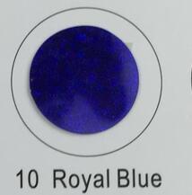 Collectie hologram warmteoverdracht vinyl/kleding overdracht film textiel transfer film Voor Kleding: Royal Blue