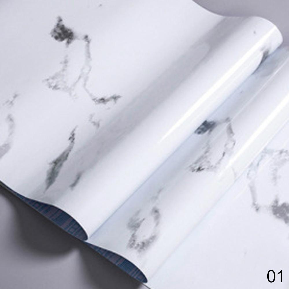 3m og 5m/ ruller selvklæbende marmor vinyl anti lampe sort tapet møbler dekorative vandtætte køkken backsplash klistermærker