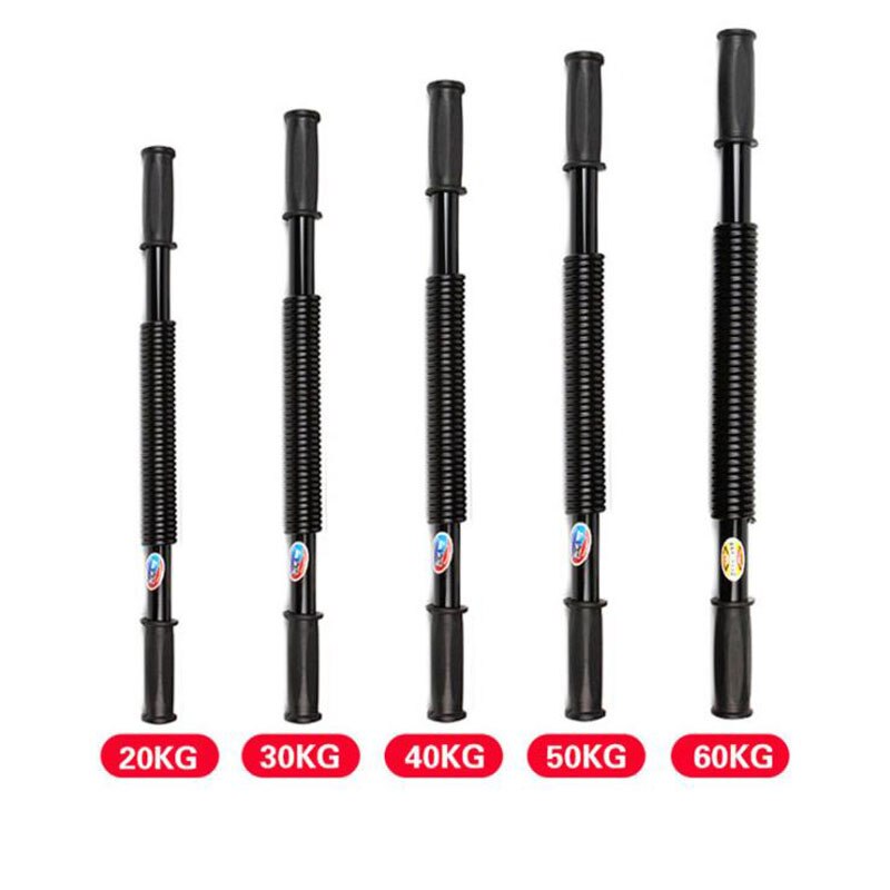 Multifunctional electroplating spring arm strength device Adjustable chest expander Muscle training arm strength bar