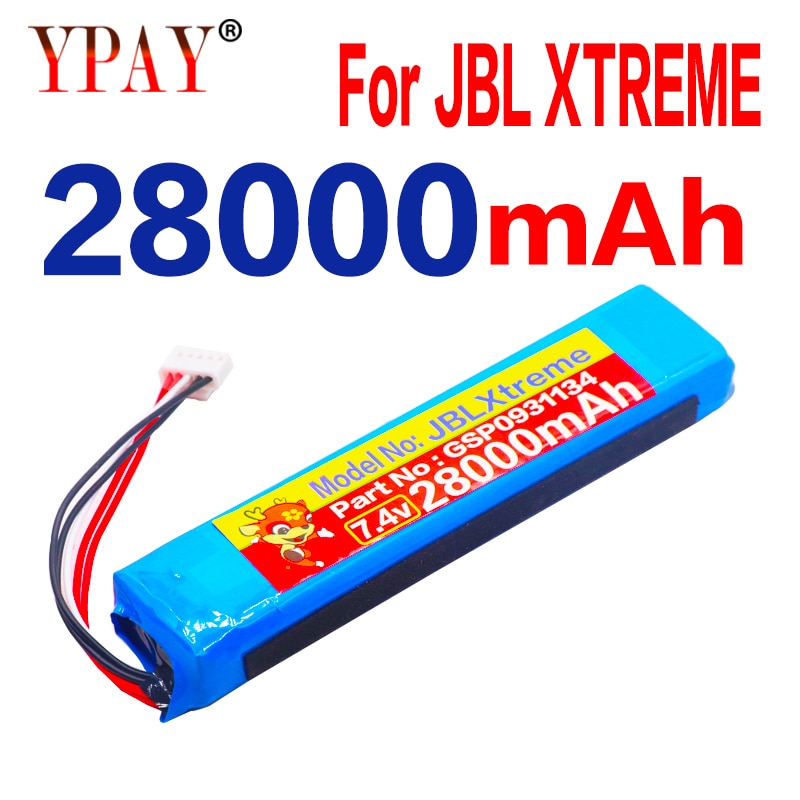 Hoge Capaciteit 28000 Mah GSP0931134 Batterij Voor Jbl Xtreme Xtreme Speaker Batterijen
